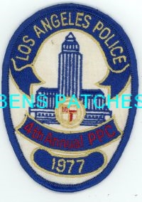 CALIFORNIA,LOS ANGELES POLICE PPC 1977 1
